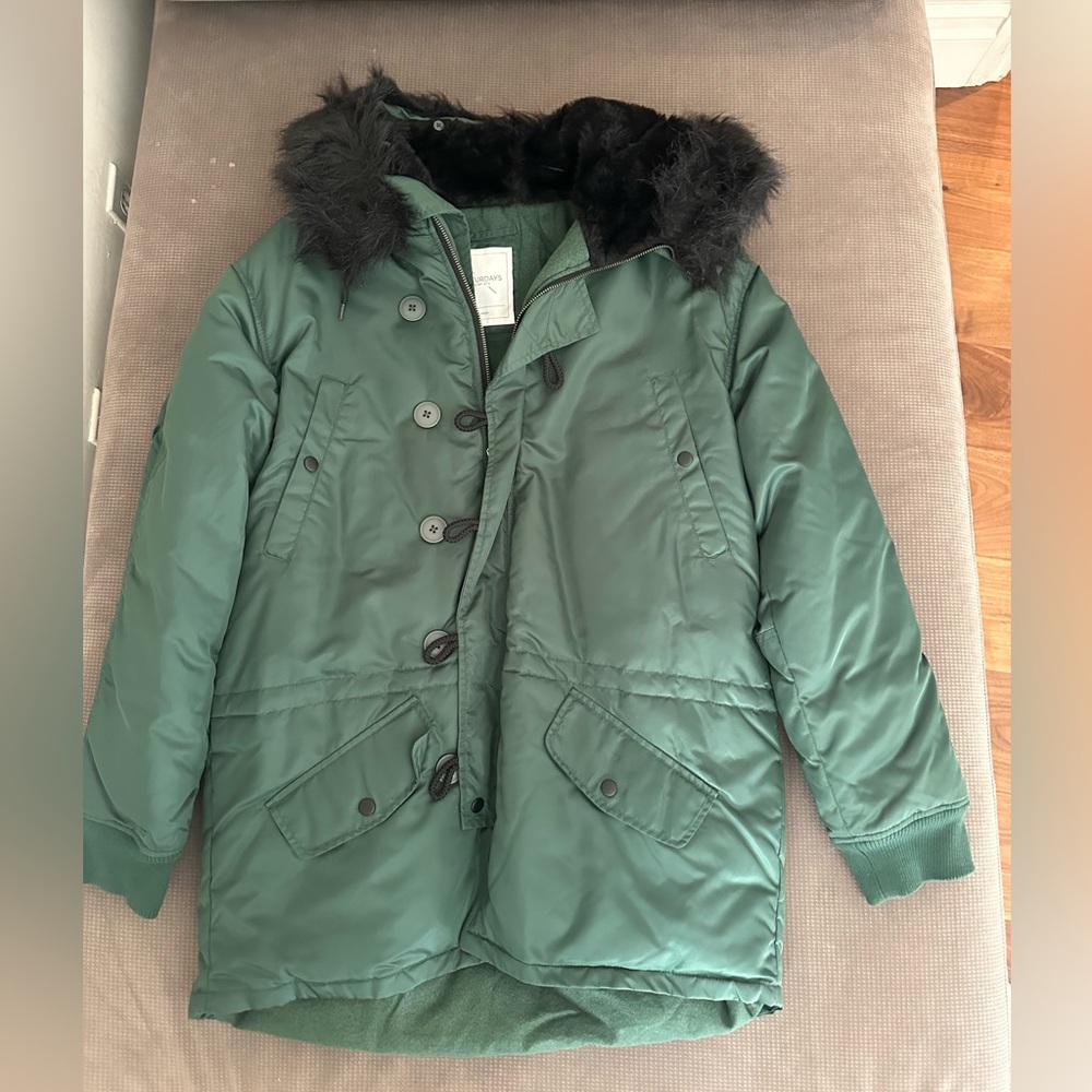“Saturdays Surf NYC” size L . Dark green Men’s jacket